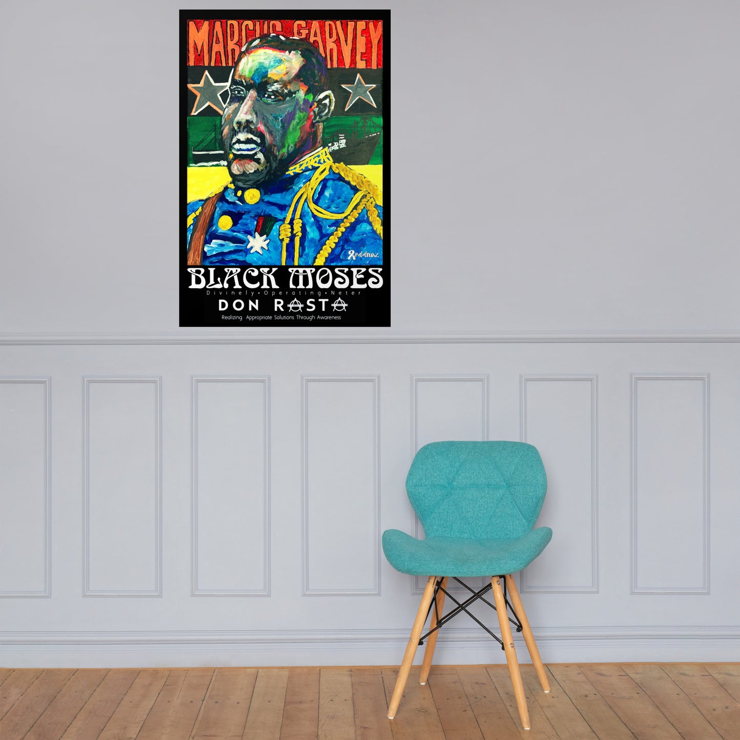 BLACK MOSES POSTER
