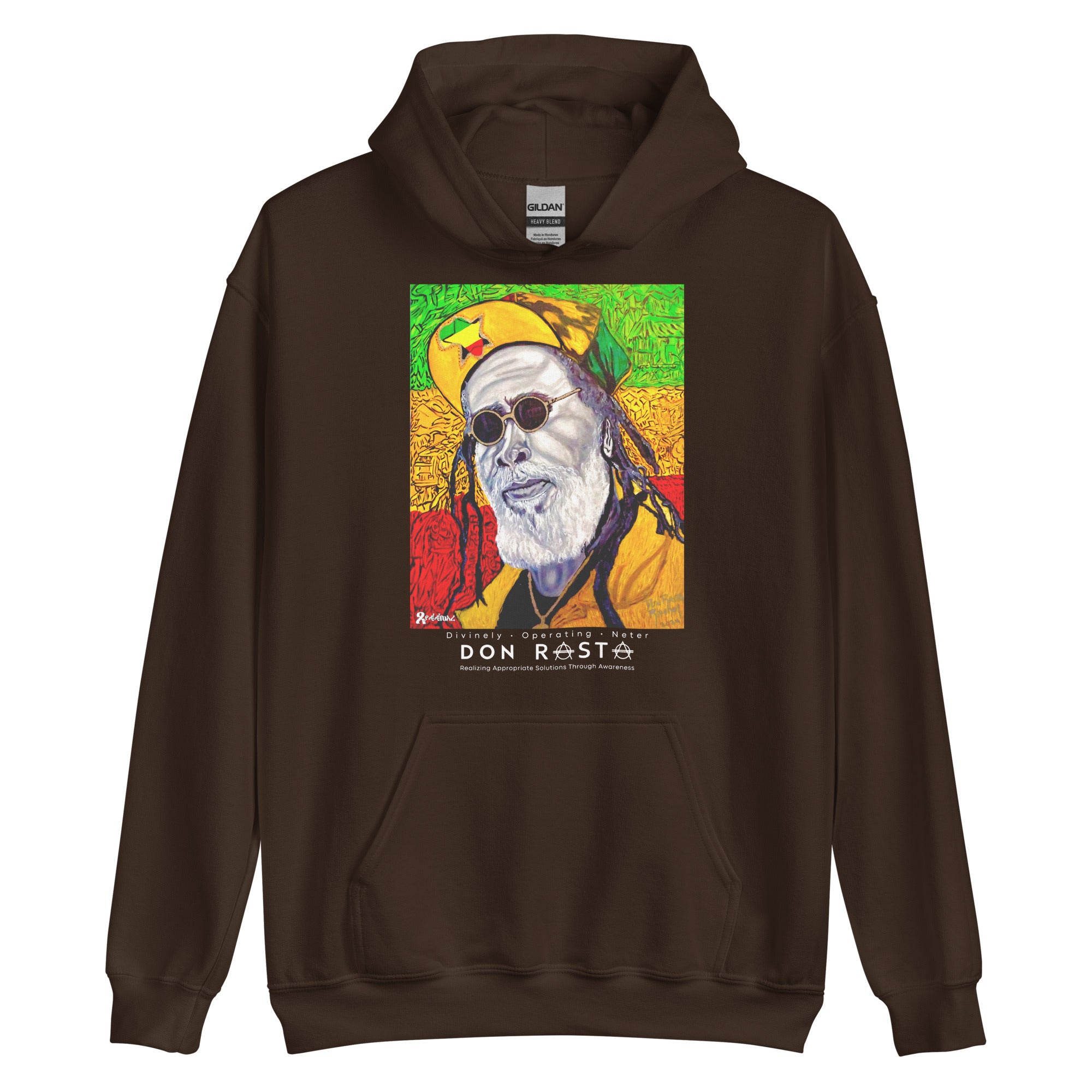 JAH NO DEAD HOODIE – DON RASTA RSEENAL CULTURAL ARTS & APPAREL