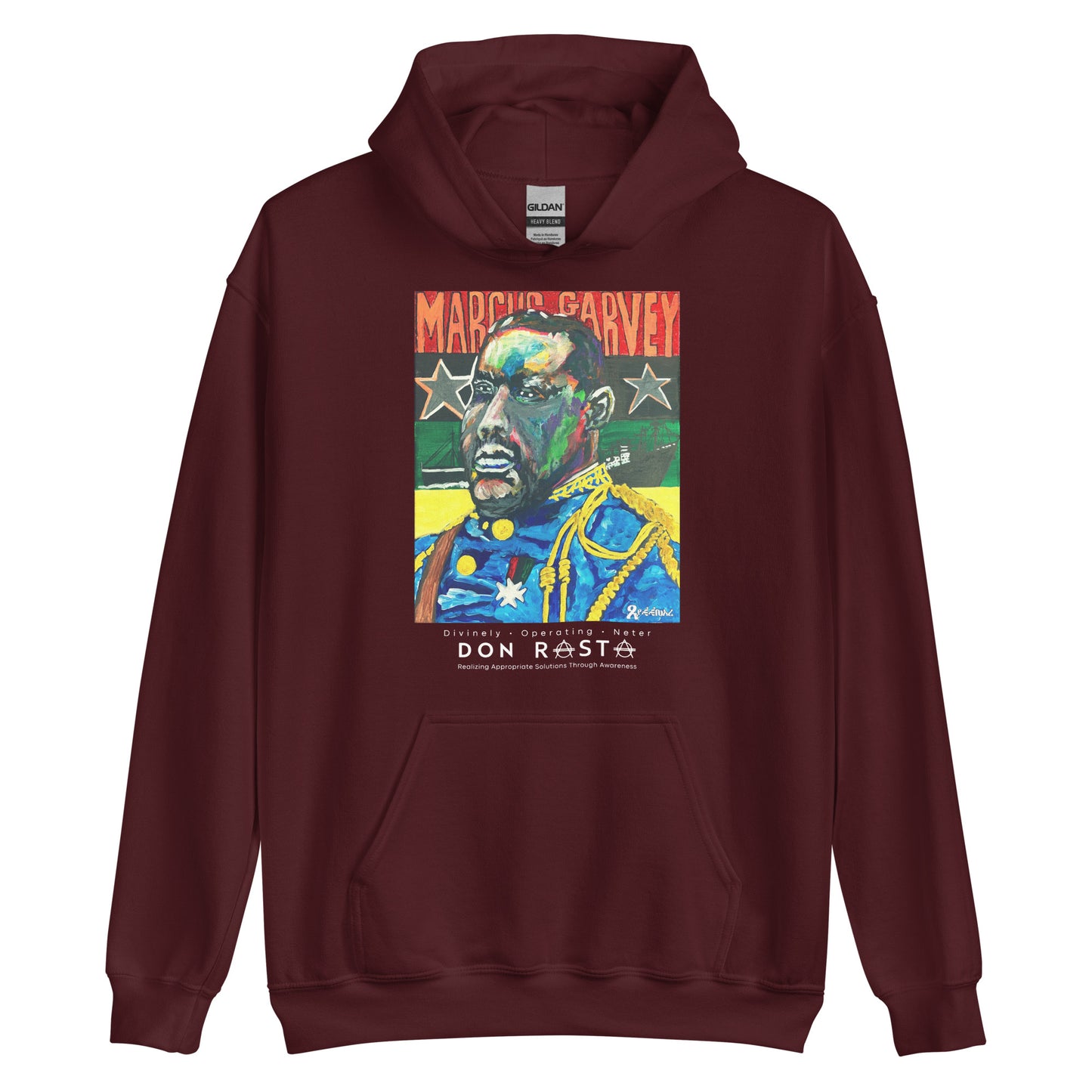 BLACK MOSES HOODIE